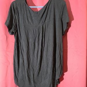Plus size premise studio 1x black tee